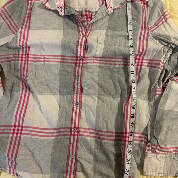 Stylus XL plaid pink Shirt Women’s - Picture 3 of 8